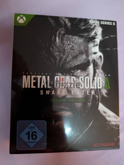 Metal gear Solid snake eater deluxe edition - Xbox new and sealed