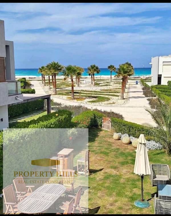 Fully Finished Sea View Chalet Quarterly Installment of EGP 680K Prime Location in La Vista Minutes from Sidi Heneish