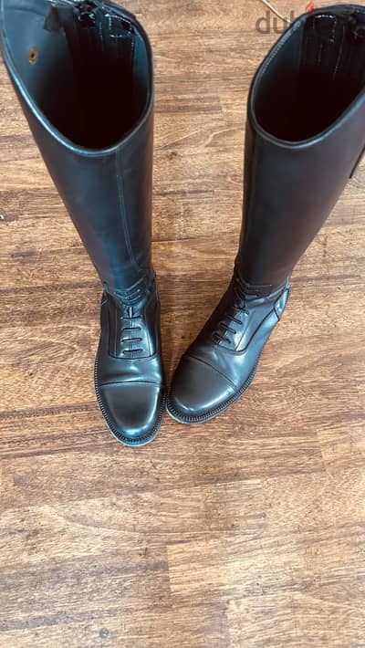 بوت فروسية جلد طبيعي  equestrian boots