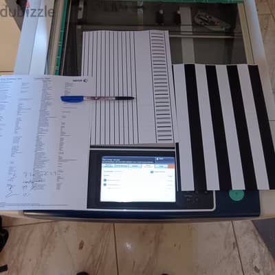 ماكينة زيروكس5875 استعمال مصرى حالة ممتازة جودة قياسية