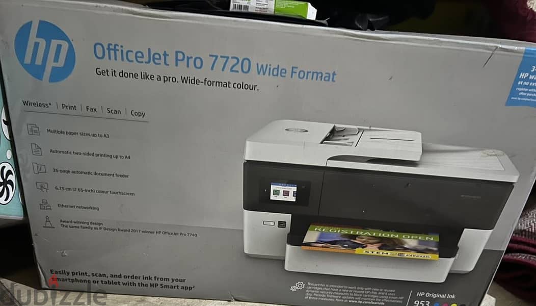 HP OfficeJet Pro 7720 Wide Format A3 1