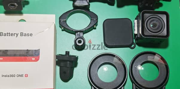 كاميرا insta360 OneR مع ملحقات واكسسوارات