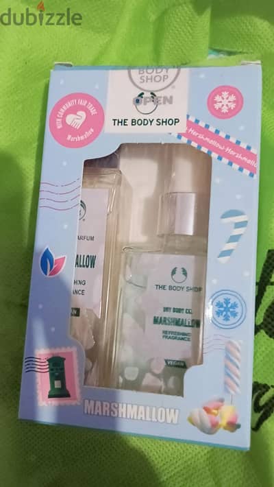 برفيوم وبيبي اويل the body shop