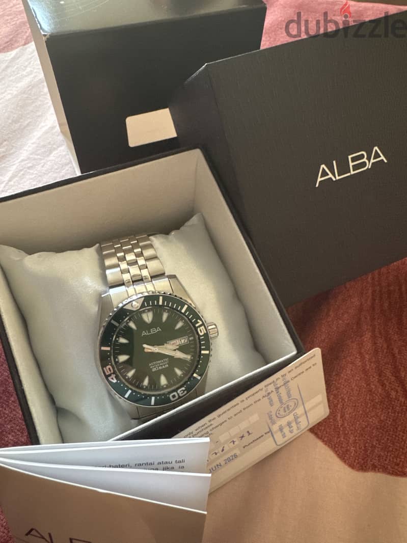 Alba Automatic 2026 model jubile stainless 3