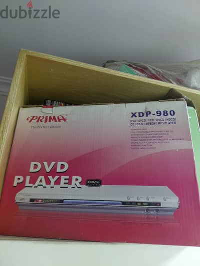 جهاز عرض فيديو سى دى DVD Player جديد لم يستخدم بالكرتونة