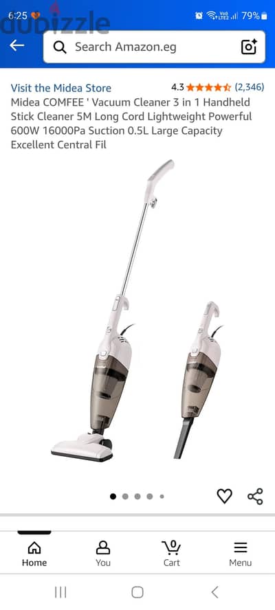 Midea COMFEE ' Vacuum Cleaner 3 in 1
