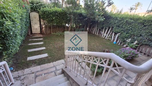 **240 sqm Ground Floor Apartment with Private Garden for Rent in Madinaty – Directly Facing the Sports Club and Central Park, Equipped with Air Condit
