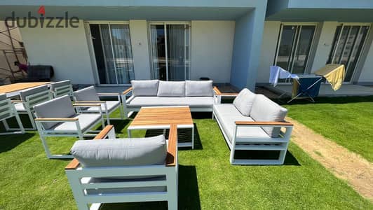 Ground Chalet 3 Bedrooms Direct on Lagoon For Rent- Fouka Bay
