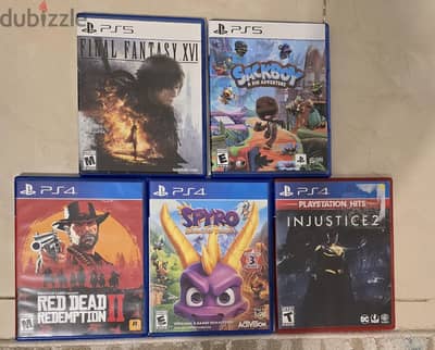 PS5/PS4 Final Fantasy XVI Red Dead Redemption 2