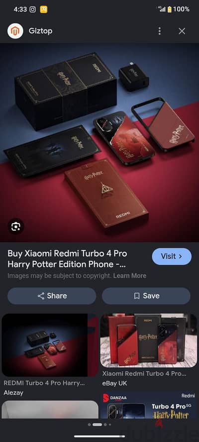 Xiaomi Redmi Turbo 4 harry potter edition