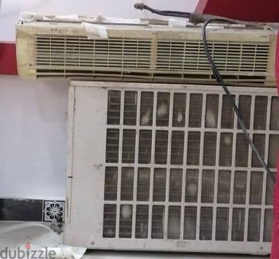مكيف مستعمل ماركة جنرال 3 حصان وارد الامارات للبيع