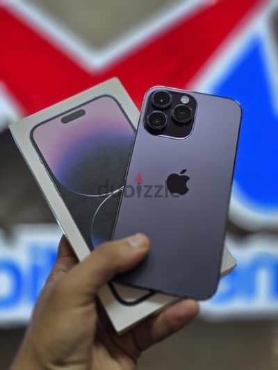 iPhone 14 Pro Max 256 Battery 99% بالعلبه للبيع او البدل