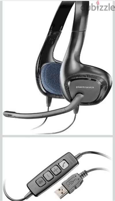 Plantronics 628 stereo USB HEADSET