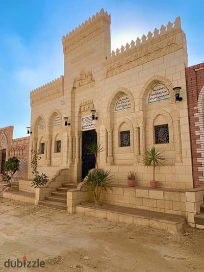 مدفن جاهز ومتشطبة للبيع بمدينة ١٥ مايو مكان مميز بالقرب من الطريق