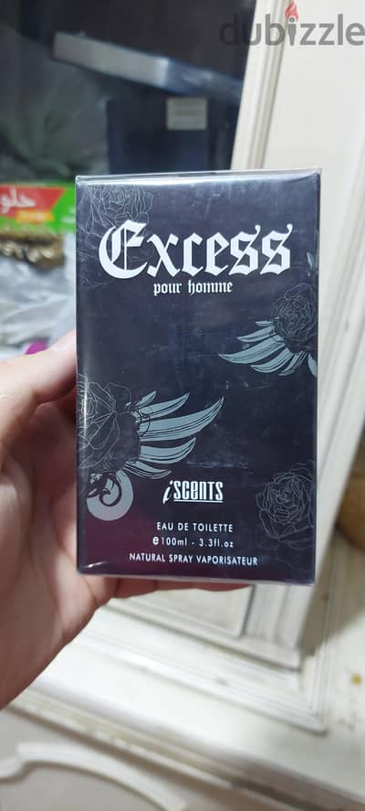 عطر Excess رجالي 100 مل - جديد متبرشم (وارد الخليج)