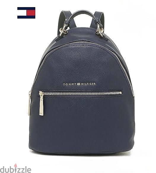 Tommy Hilfiger Medium Leather Backpack 1
