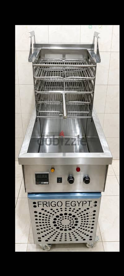 قلايات بروستد وبطاطس تحكم كهربائي