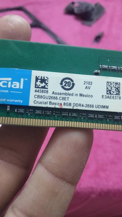 رام بحاله جيده 8 جيجا DDR4