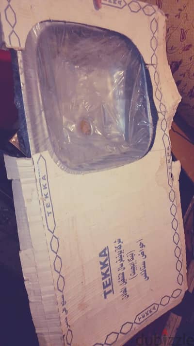 حوض استانس عين واحدة بالكرتونة