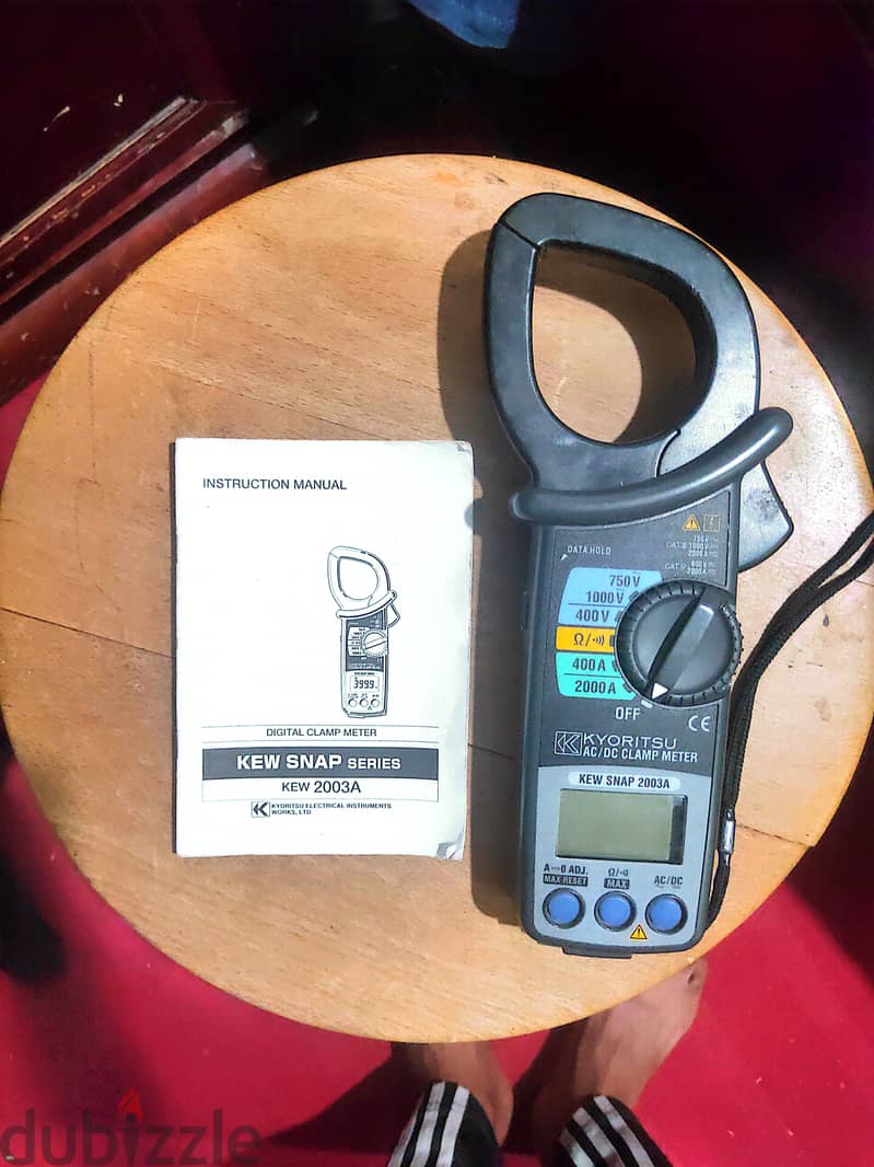 AC/DC Digital Clamp Meter 3