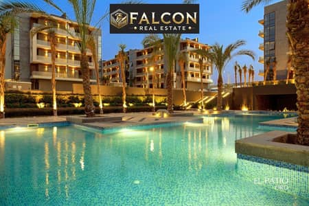 3-bedroom apartment with master dressing room + nanny's room, immediate occupancy, in the heart of New Cairo, near AUC, on the Suez Road.