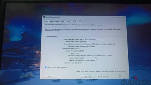 Dell latitude E5470 , i7 , 16 gb ram , 512 gb storage