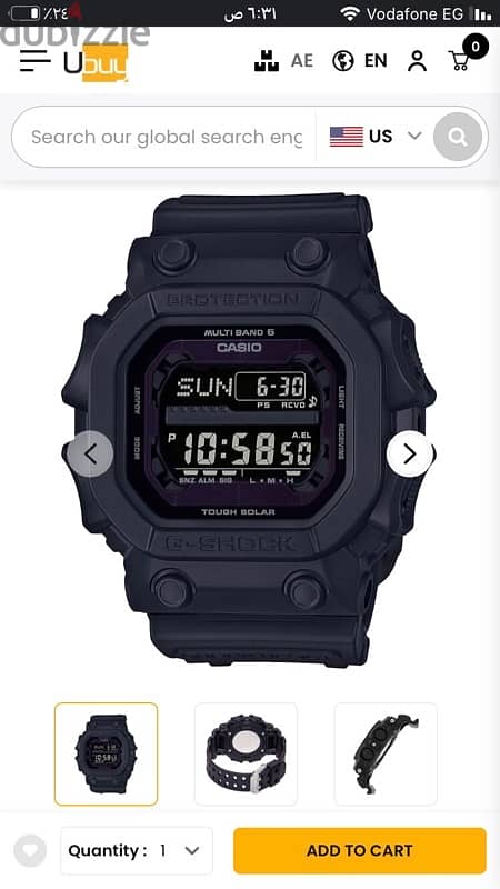 g Shock  king GX-56-BB-IErwatch, practically brand new 12