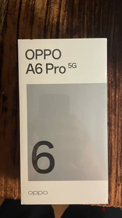 اوبو a6 pro  5g 8 ram 256 gb  جديد بالعلبه متفتحتش ومدفوع الضريبه