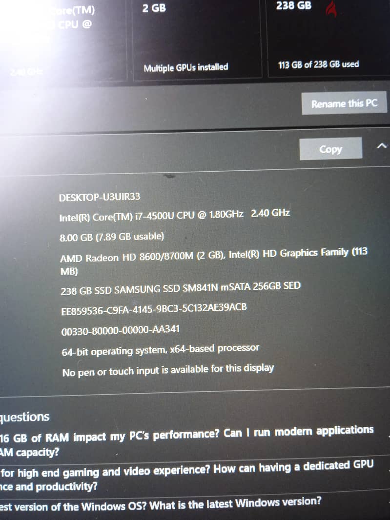 Acer Travelmate TMP645-MG 10