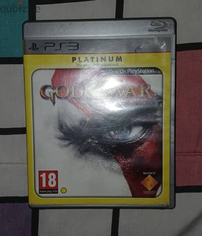 God of War 3 PS3 كاملة بالكتالوج والعلبة - أصلية كسر زيرو