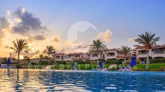 3BR chalet with stunning Sea & Lagoon views in La Vista, Ain Sokhna. Lowest down payment & flexible installments up to 8 years. Own your dream escape!