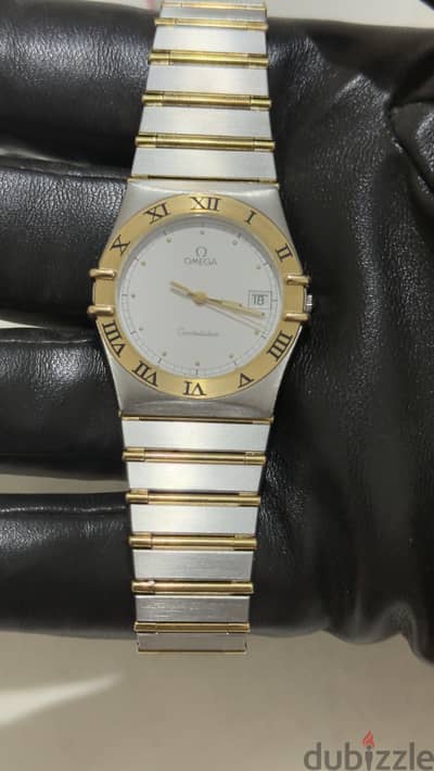 Omega Constellation manhattan 396.1080 gull bar