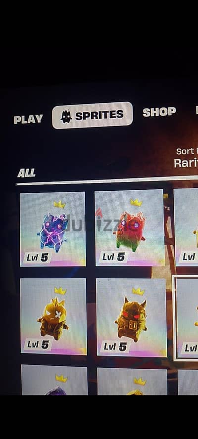 FORTNITE RARE SPRITES