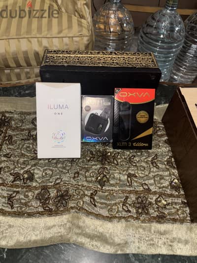 مجموعة تدخين ألكترونى فيب -ايكوس(Qxva Xlim SQ Pro- Xlim 3 Ultra- Iqos)