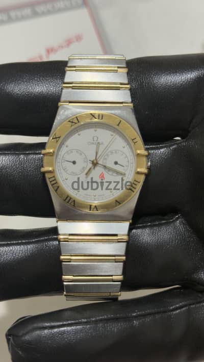 OMEGA WATCH CONSTELLATION full bar gold
