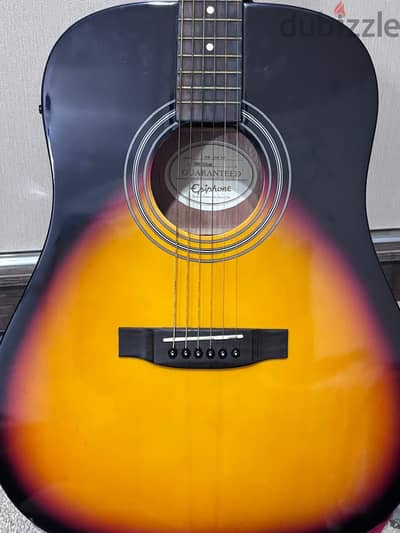 Epiphone acoustic guitar