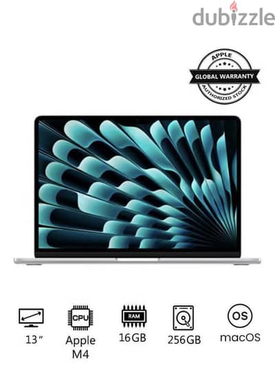 MacBook Air M4 MW0W3 13-Inch 256 SSD - Brand New