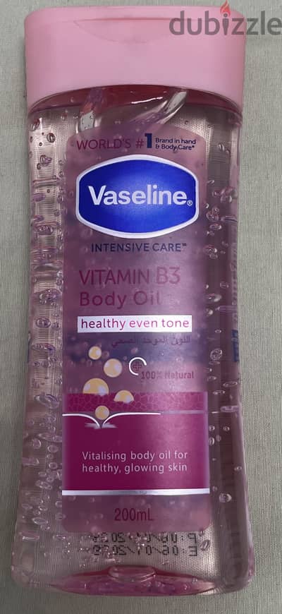 Vaseline Intensive Care Vitamin B3 Body Oil 200ml