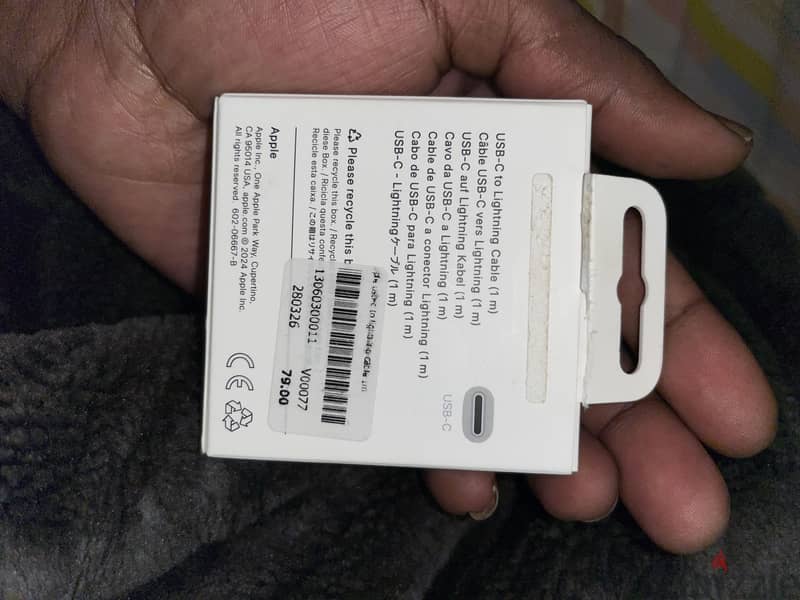 Original iphone charging cable for sell 3
