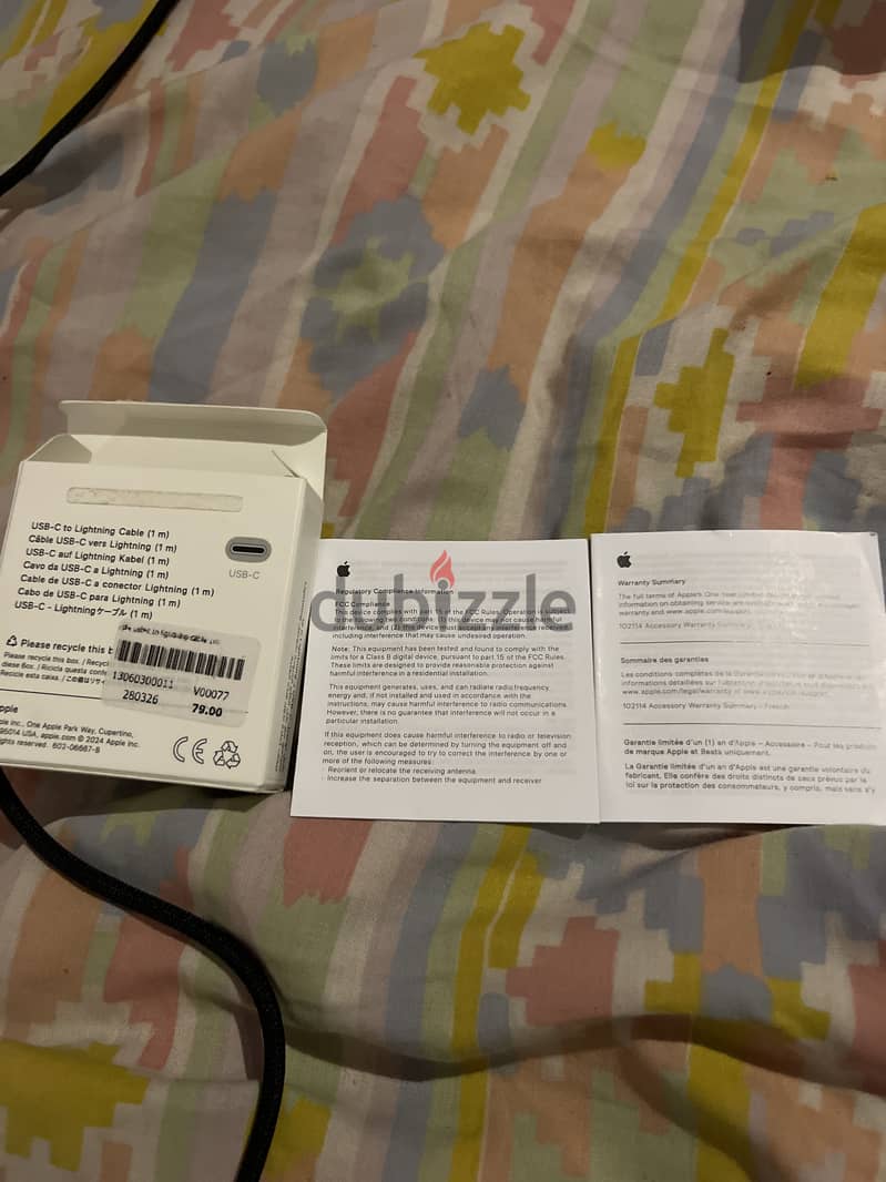 Original iphone charging cable for sell 4