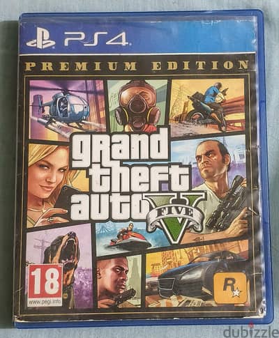 GTA V PS4 مستعمله لعبه