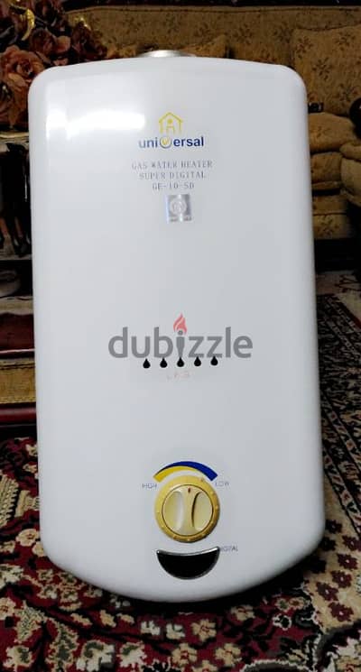 سخان غاز يونيفرسال 10 لتر