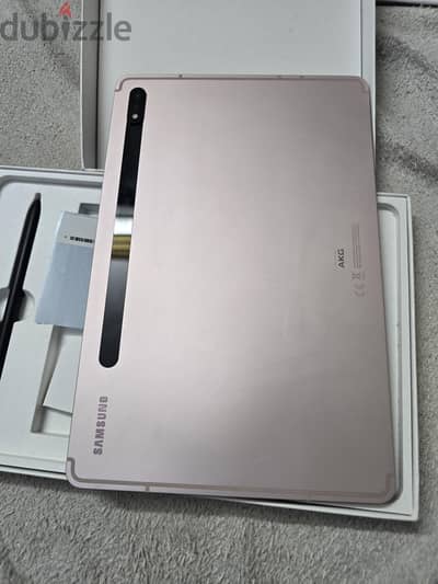 Samsung tab s8 5g/wifi. rose gold new 11 inch