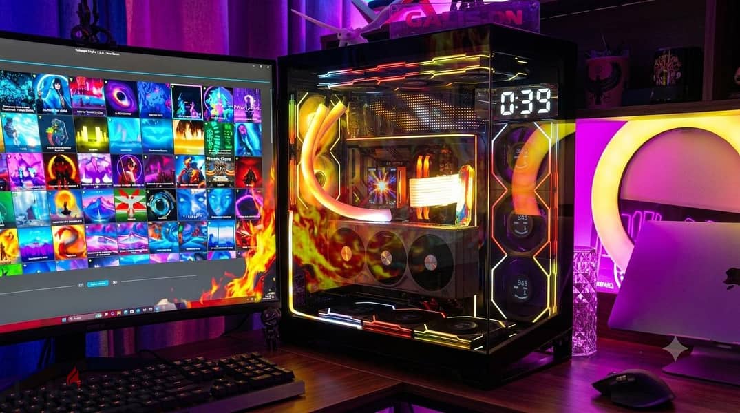 Mega show case phanteks nv7 1