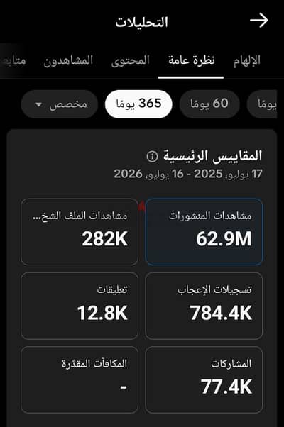 حساب تيك توك 85 الف و300 متابع