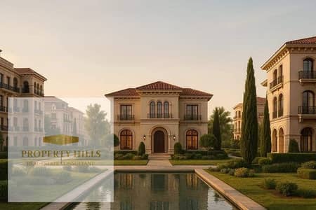 Fully Finished Villa for Sale in the Heart of Golden Square, New Cairo, in Zomra East.