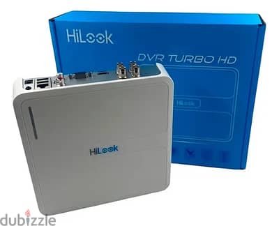 HiLook Turbo DVR 4 Cameras + HardDisk 1 Tera + 2 Cameras