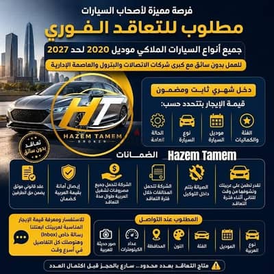شركة صينية كبري تتطلب سيارات  نيسان صني وتيجو للاستعلام  01116931441