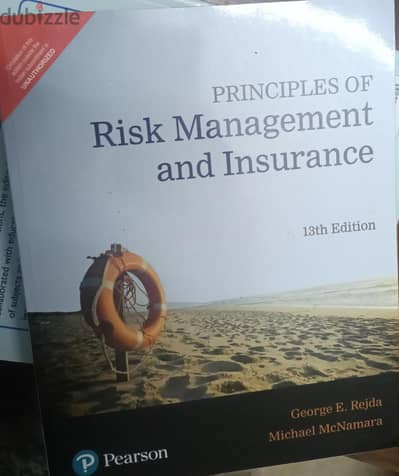 كتاب risk management and insurance