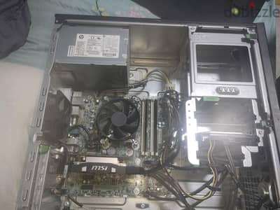 كمبيوتر HP GTX 1050 2GB RAM 16GB SSD 250GB + HDD 500GB